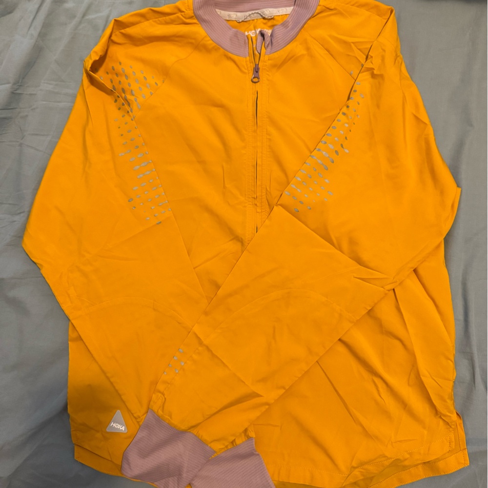 Hoka One One Orange and Purple Jacket